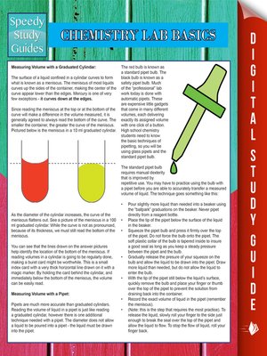 Chemistry Lab Basics - ebook